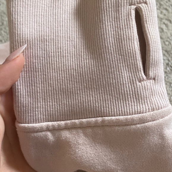 Lululemon Light Pink Scuba Hooded Jacket - Picture 6 of 6